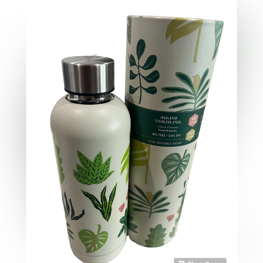 New Danica Studio Green Haven Stainless SteelWater Bottle 17oz